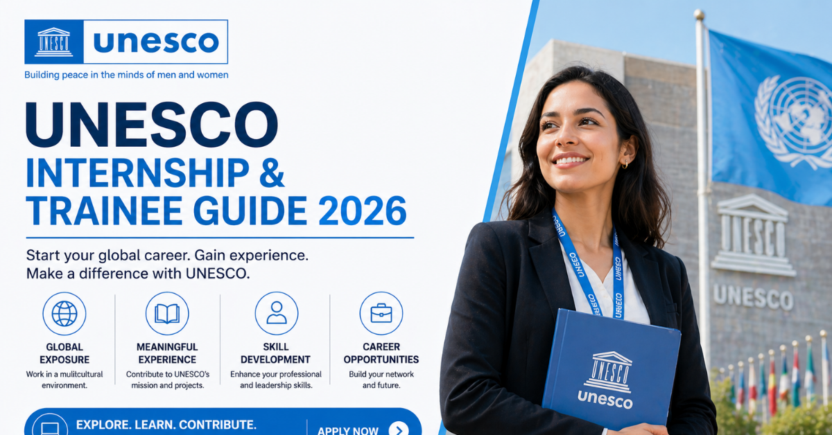 UNESCO Internship & Trainee Guide 2026 — Salaries, Benefits & Application Tips