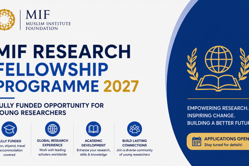 MIF Research Fellowship Programme 2027 — Fully Funded Opportunity for Young Researchers