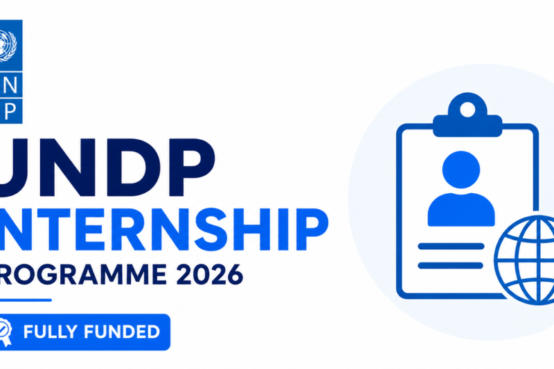 UNDP Internship Programme 2026 | Fully Funded