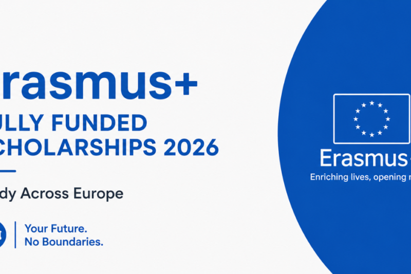 Erasmus+ Fully Funded Scholarships 2026 — Study Across Europe
