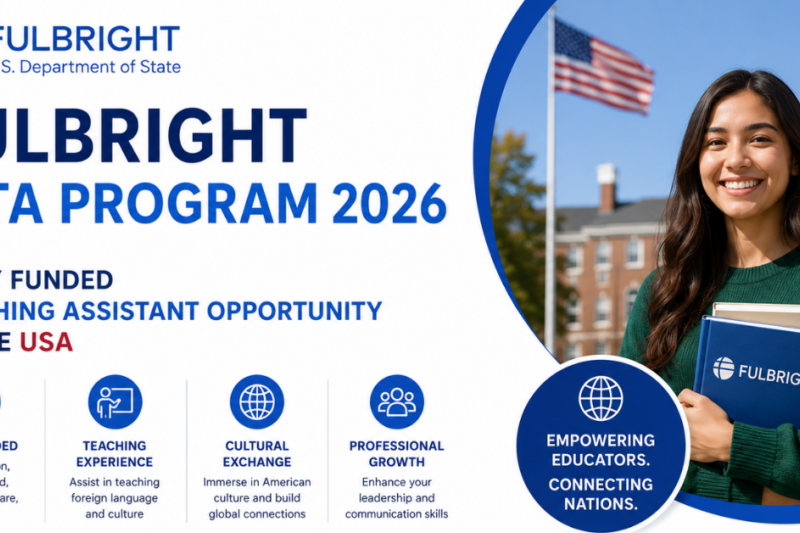 Fulbright FLTA Program 2026 — Fully Funded Teaching Assistant Opportunity in the USA