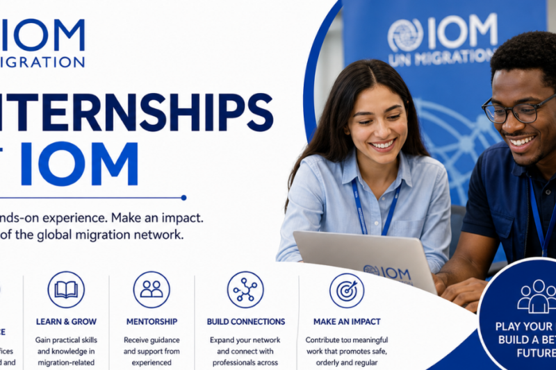 IOM Internship Programme 2026 — Global Migration Internships (UN Agency Experience)