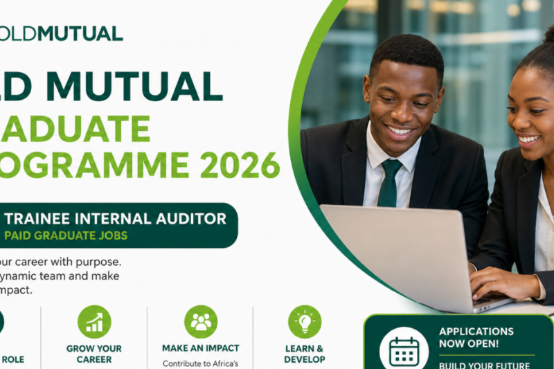 Old Mutual Graduate Programme 2026 — Trainee Internal Auditor (Paid Graduate Jobs)