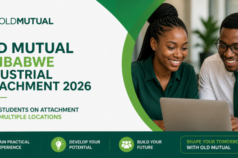 Old Mutual Zimbabwe Industrial Attachment 2026 — Students on Attachment (Multiple Locations)