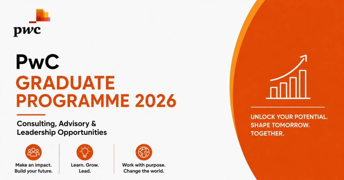 PwC Graduate Programme 2026 — Consulting, Advisory & Leadership ...