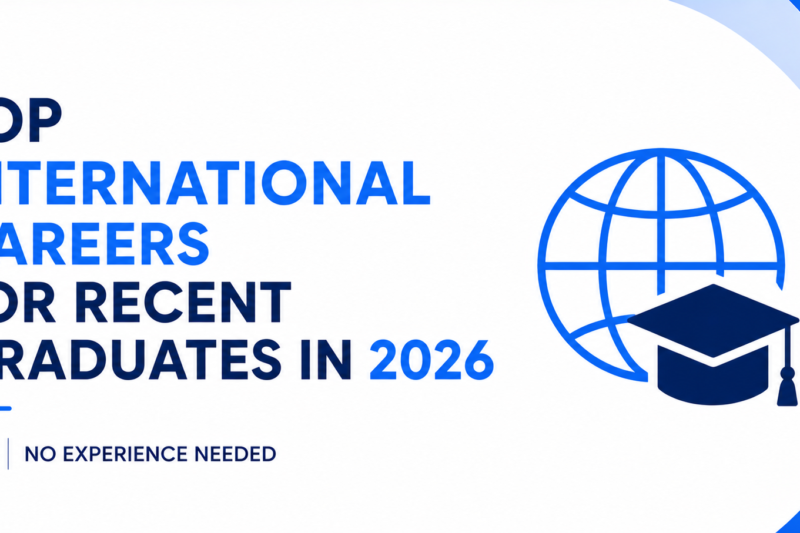 Top 10 International Internships for Recent Graduates in 2026 — No Experience Needed