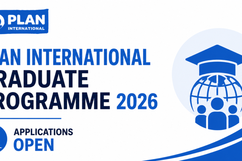 Plan International Graduate Programme 2026 — Applications Open