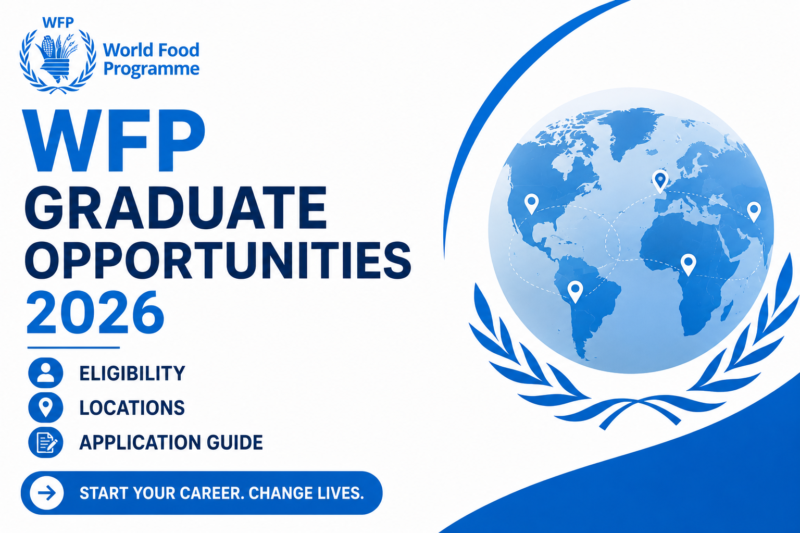 WFP Graduate Opportunities 2026: Eligibility, Locations and Application Guide