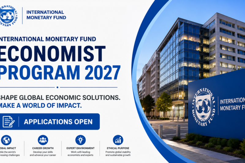 International Monetary Fund Economist Program 2027 Applications Open