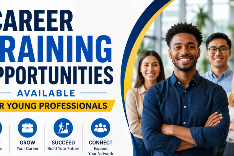 Career Training Opportunities Available for Young Professionals