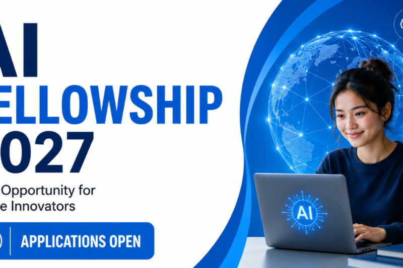 AI Fellowship 2027: Paid Opportunity for Future Innovators