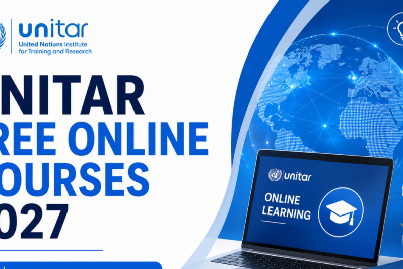 UNITAR Free Online Courses 2027: Global Applications Open