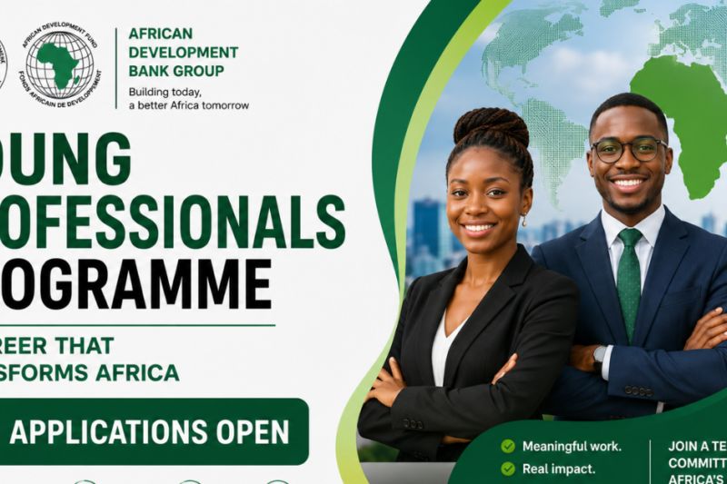 African Development Bank Young Professionals Programme 2027 Applications Open