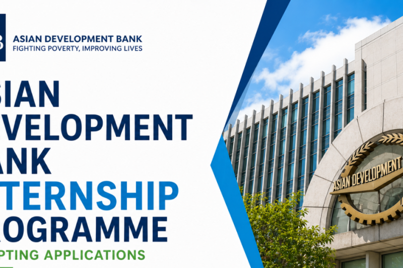 Asian Development Bank Internship Programme Accepting Applications