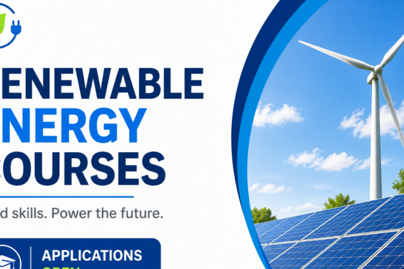 Renewable Energy Courses Accepting Applications