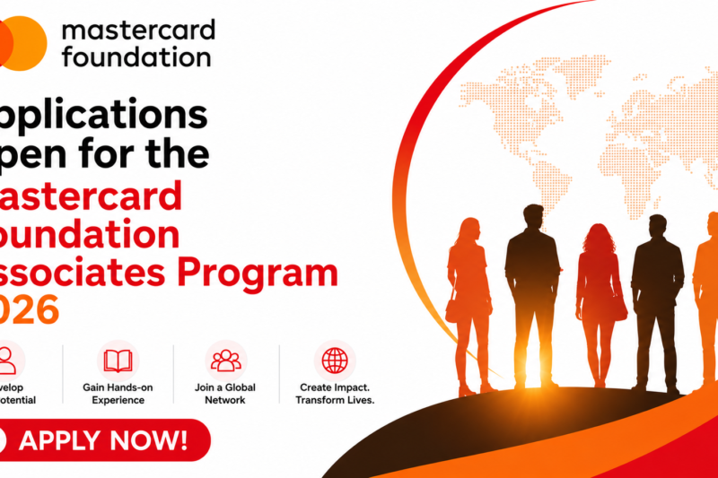 Applications Open for the Mastercard Foundation Associates Program 2026
