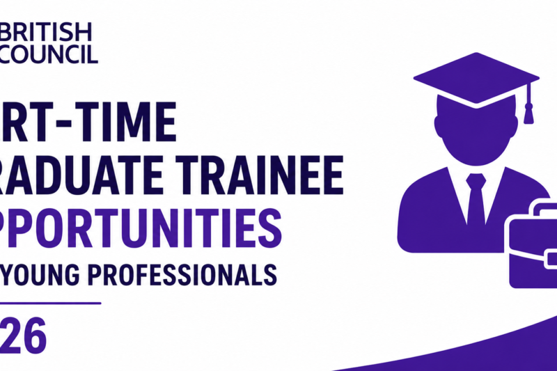 British Council Part-Time Graduate Trainee Opportunities for Young Professionals 2026