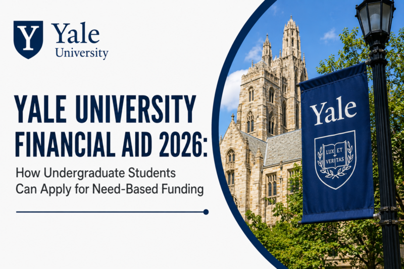 Yale University Financial Aid 2026: How Undergraduate Students Can Apply for Need-Based Funding