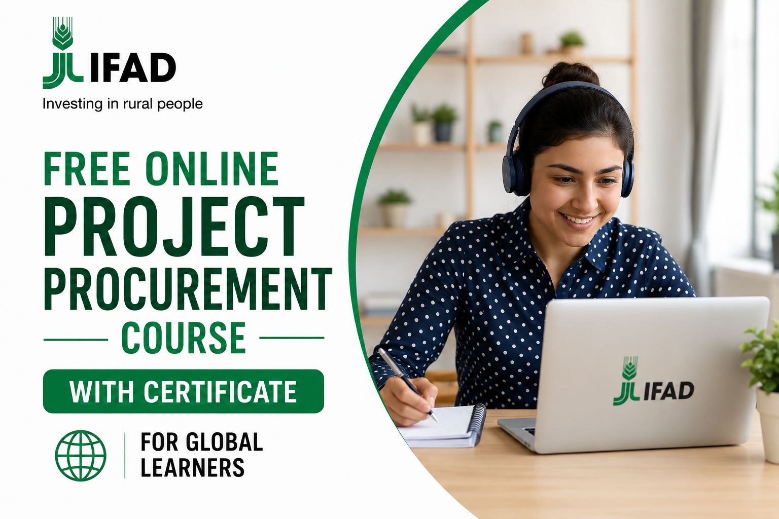 IFAD Offers Free Online Project Procurement Course With Certificate for Global Learners