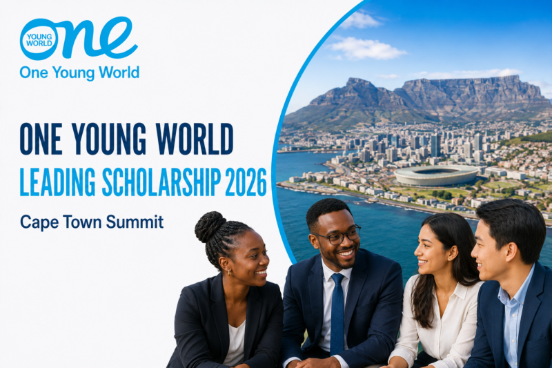 One Young World Leading Scholarship 2026: Fully Funded Summit in Cape Town for Young Leaders