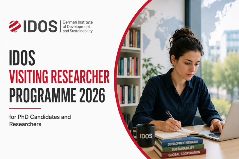 IDOS Visiting Researcher Programme 2026 for PhD Candidates and Researchers