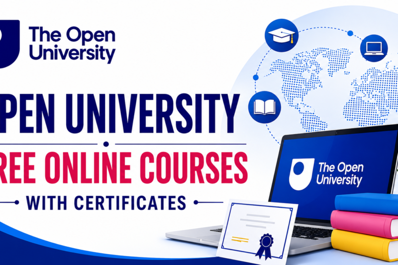 Open University Offers Hundreds of Free Online Courses with Certificates for Global Learners