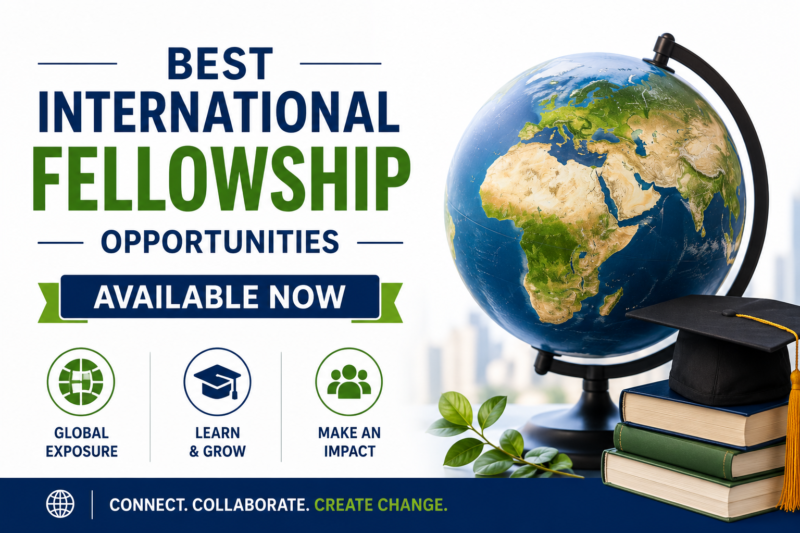 Best International Fellowship Opportunities Available Now in 2026