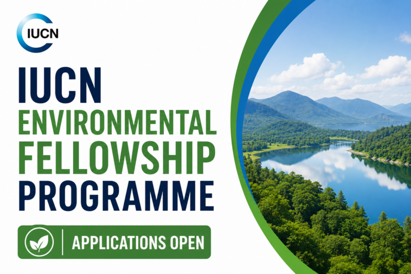 IUCN Environmental Fellowship Programme Open