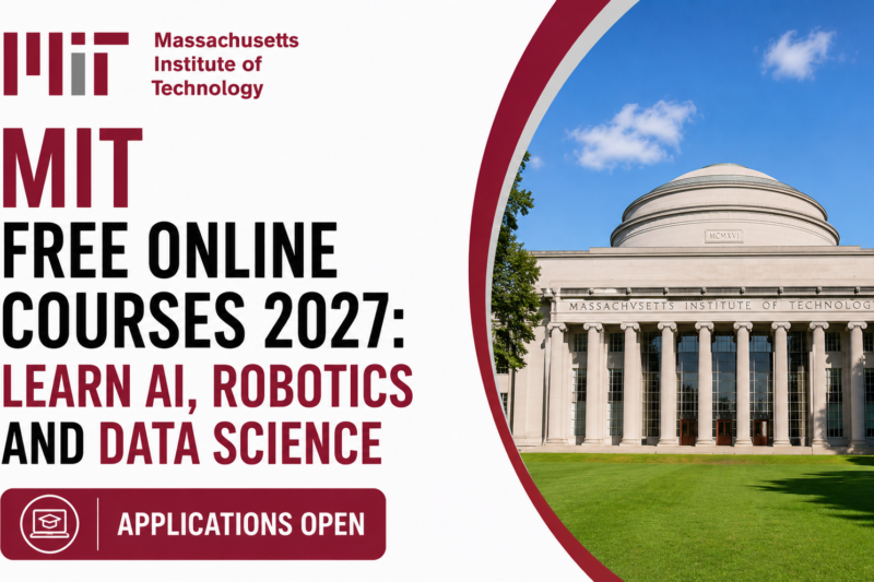 MIT Free Online Courses 2027: Learn AI, Robotics and Data Science