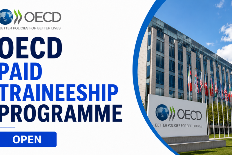 OECD Paid Traineeship Programme Open for International Students and Graduates