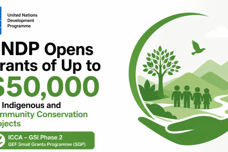 UNDP Opens Grants of Up to $50,000 for Indigenous and Community Conservation Projects