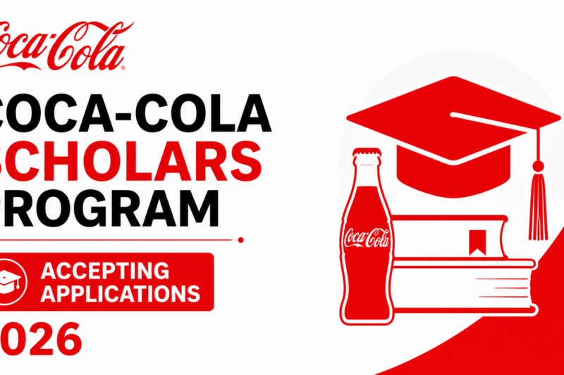 Coca-Cola Scholars Program Accepting Applications 2026