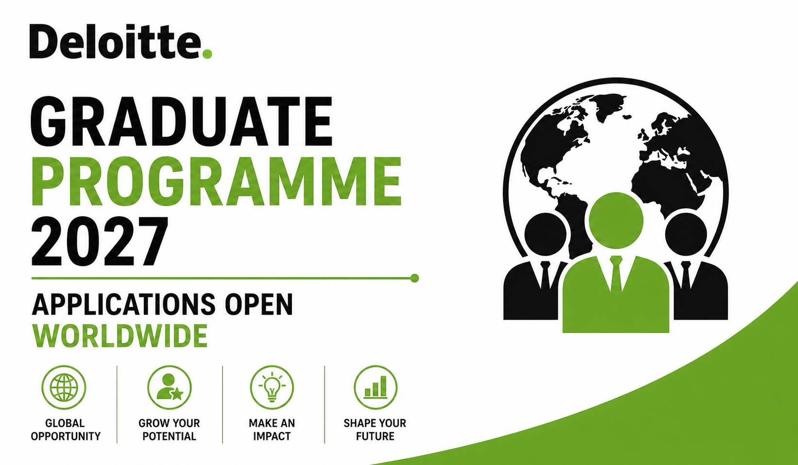 Deloitte Graduate Programme 2027: Applications Open for Graduates Across Multiple Career Fields
