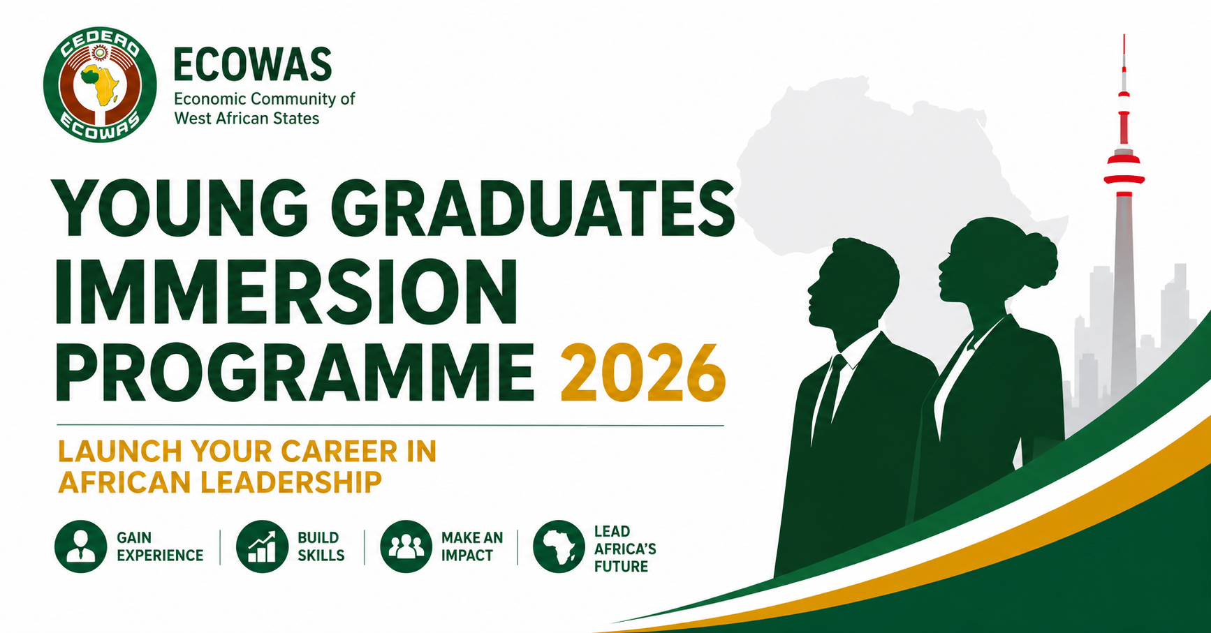 ECOWAS Young Graduates Immersion Programme 2026 — Launch Your Career in ...