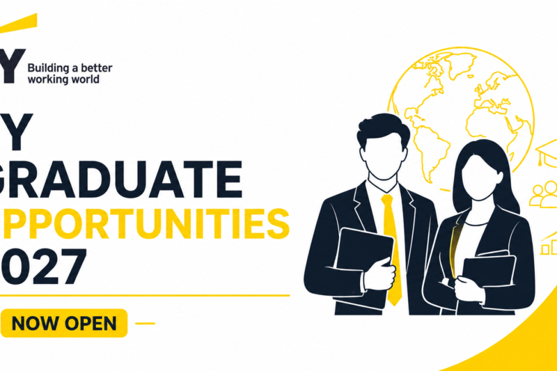 EY Graduate Programme 2027 Now Open