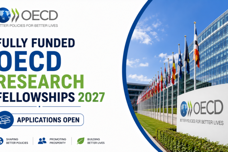 Fully Funded OECD Research Fellowships 2027 Applications Open