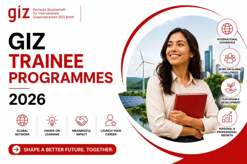 GIZ Trainee Programmes 2026