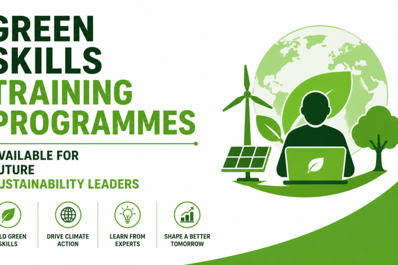 Green Skills Training Programmes Available for Future Sustainability Leaders