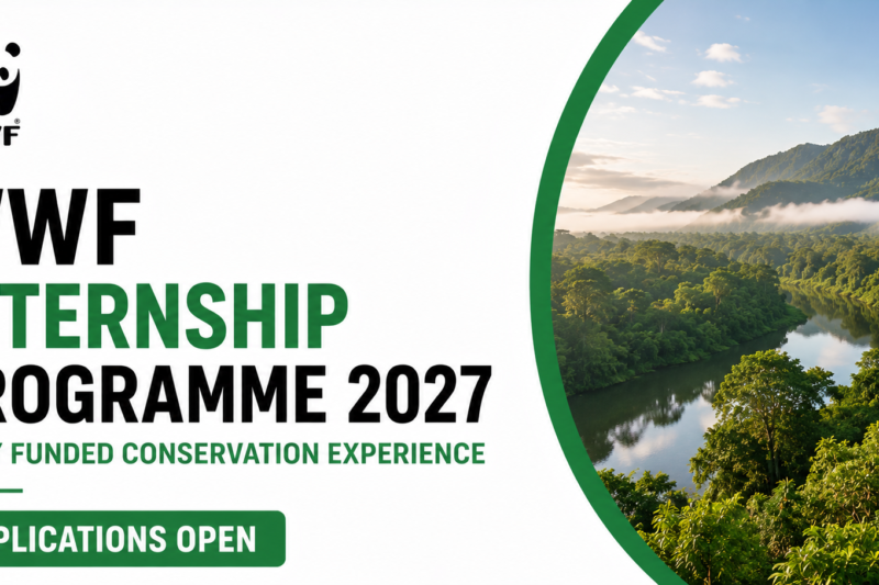 WWF Internship Programme 2027: Paid Conservation Experience for International Students
