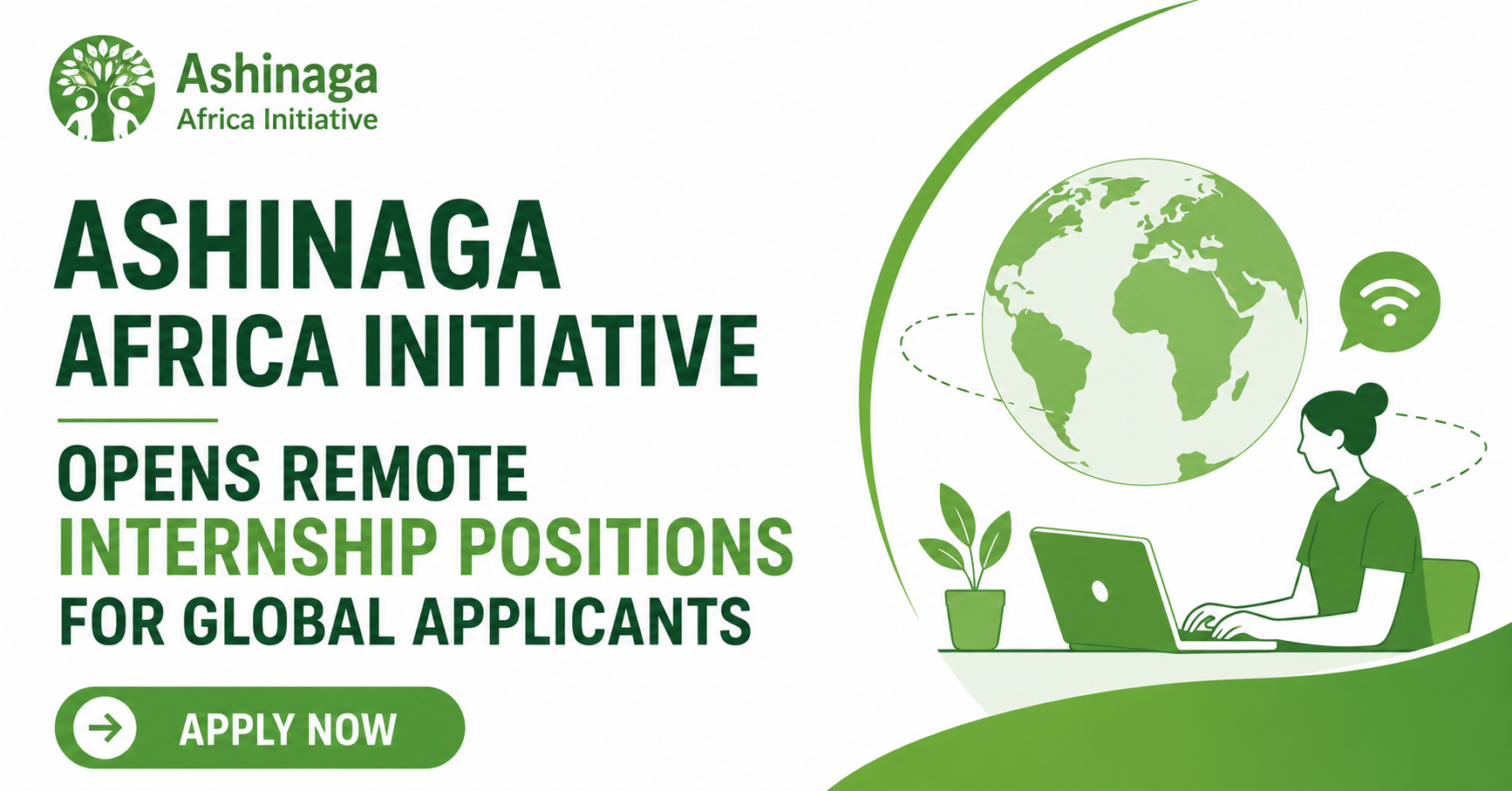 Ashinaga Africa Initiative Opens Remote Internship Positions for Global Applicants