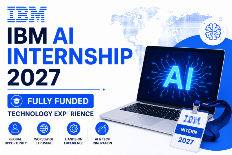 IBM AI Internship 2027: Fully Funded Technology Experience for Future AI Professionals