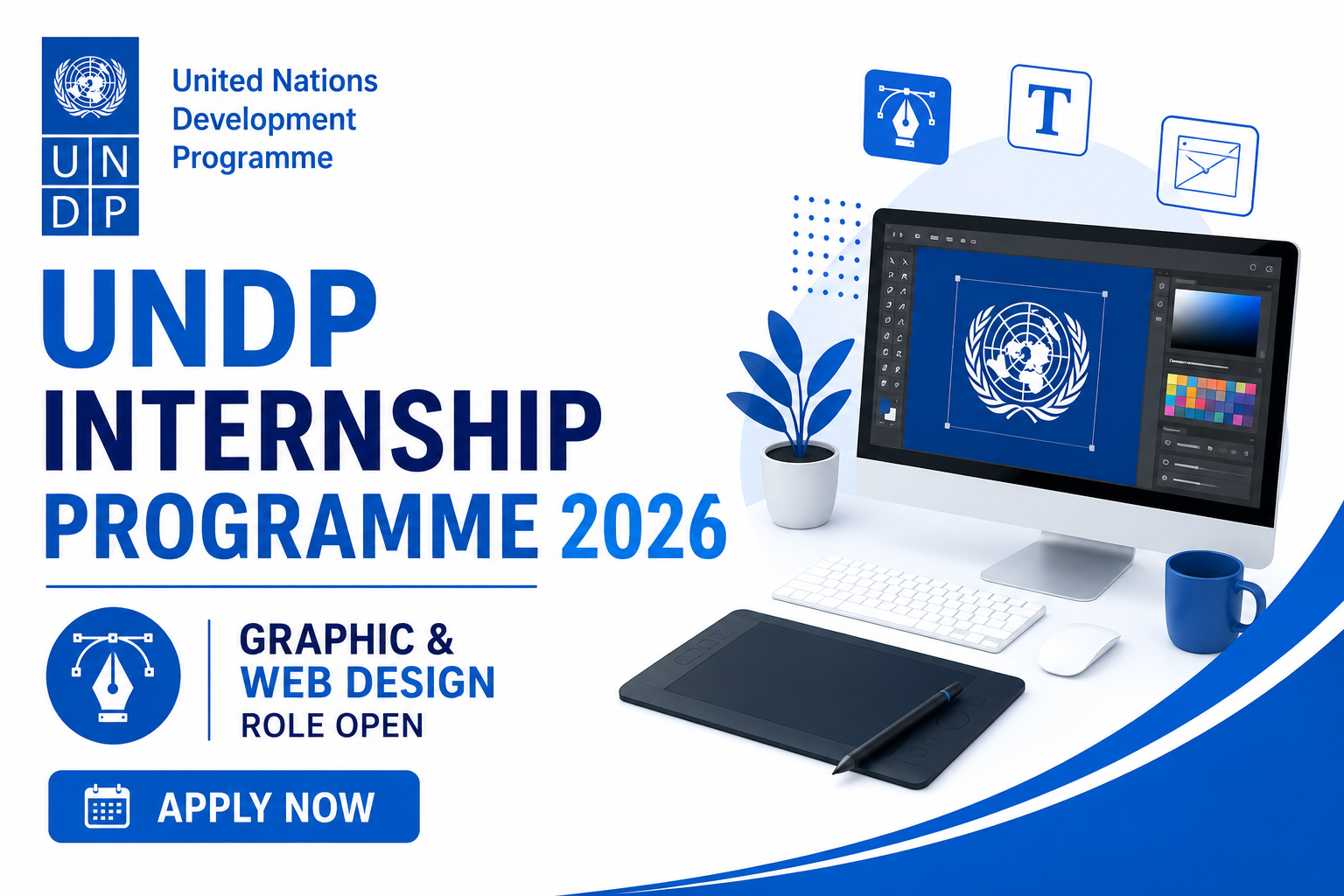 UNDP Internship Programme 2026 — Graphic & Web Design Role Open ...