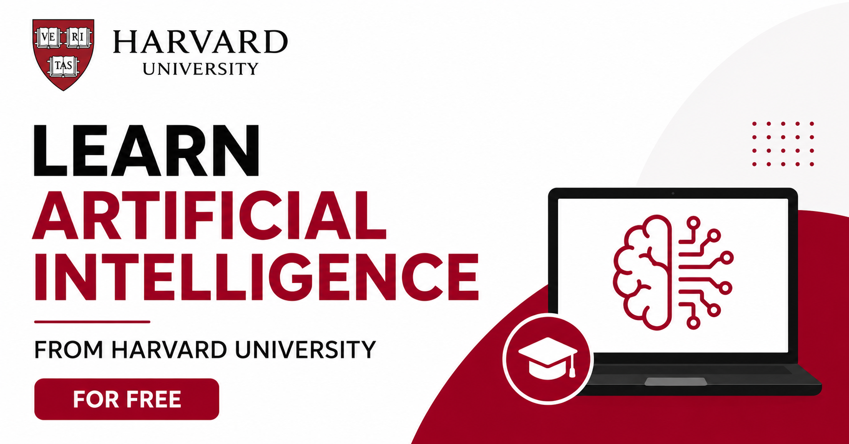 Learn Artificial Intelligence from Harvard University for Free in 2026