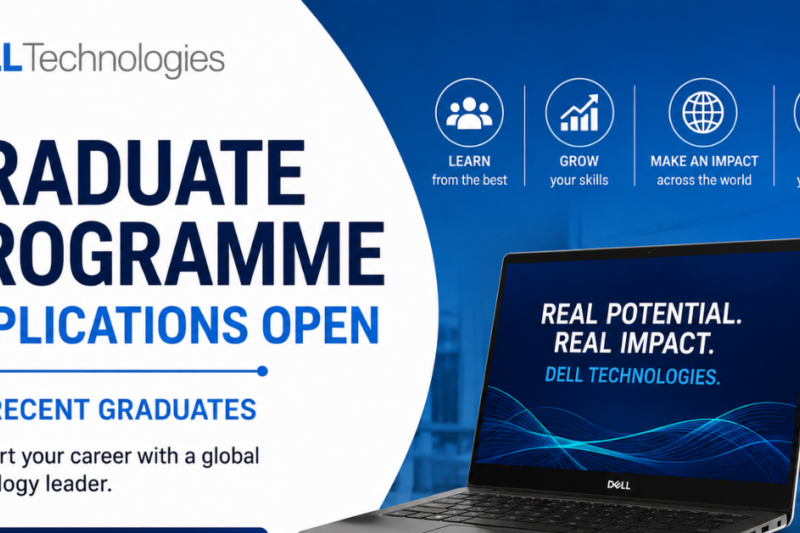 Dell Technologies Graduate Programme Applications Open for Recent Graduates
