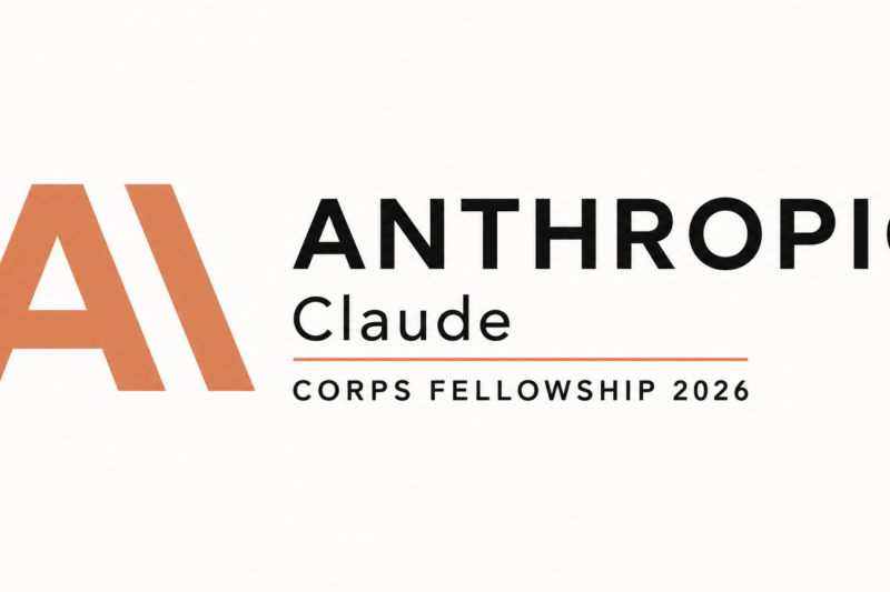 Anthropic Claude Corps Fellowship 2026 Applications Open | Fully Funded AI Fellowship