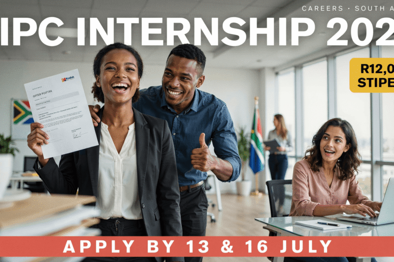 CIPC Graduate Internship Programme in 2026 Applications Open with R12,000 Monthly Stipend