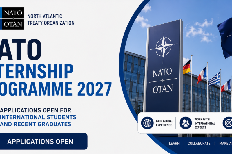 NATO Internship Programme 2027 Applications Open for International Students and Recent Graduates