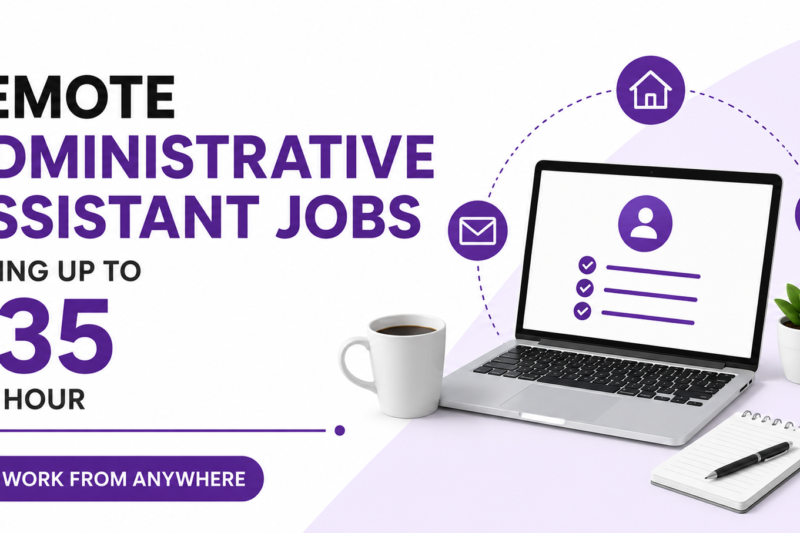 Remote Administrative Assistant Jobs Paying Up to $35 Per Hour
