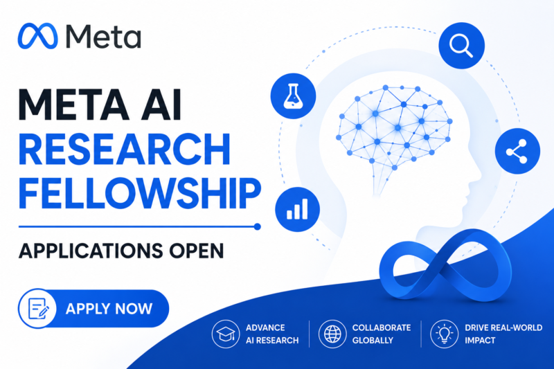 Meta AI Research Fellowship Applications Open