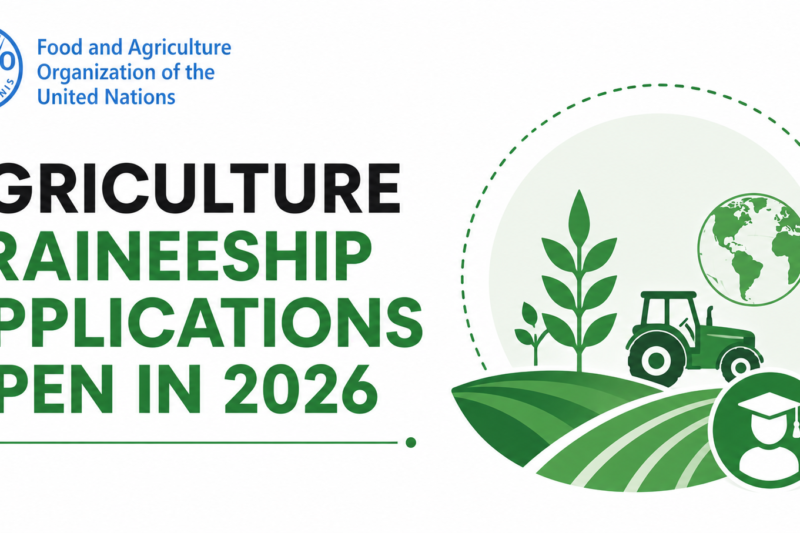 Food and Agriculture Organization Agriculture Traineeship Applications Open in 2026